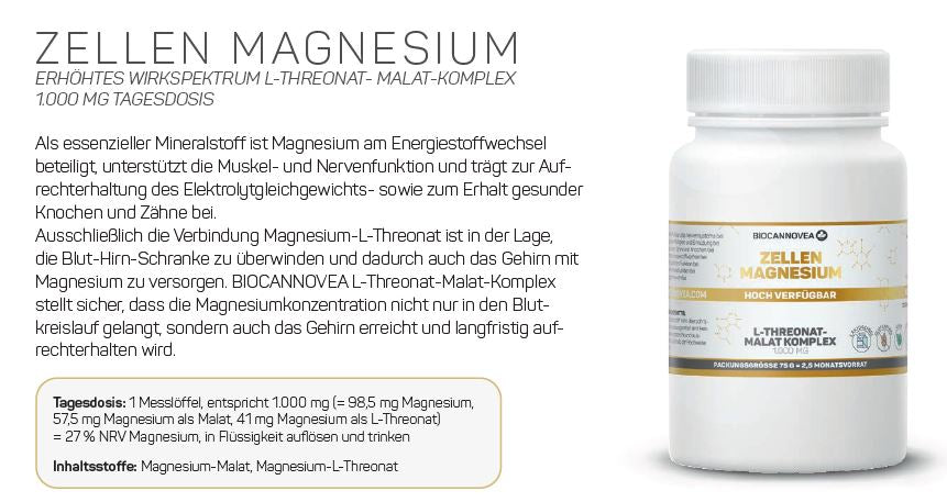 Magnesium L-Threonat-Malat-Komplex